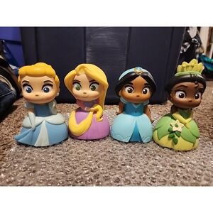 4- Disney Princess Toy Figure Set Bath